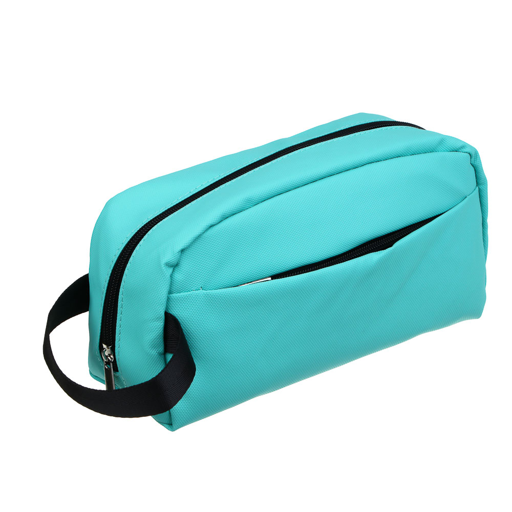 Несессер дорожный ЮL, из водоотталкивающей ткани, 2 отделения, ПЭ, ПУ, 24х13х9см, 3 цвета, арт.№ 364-261