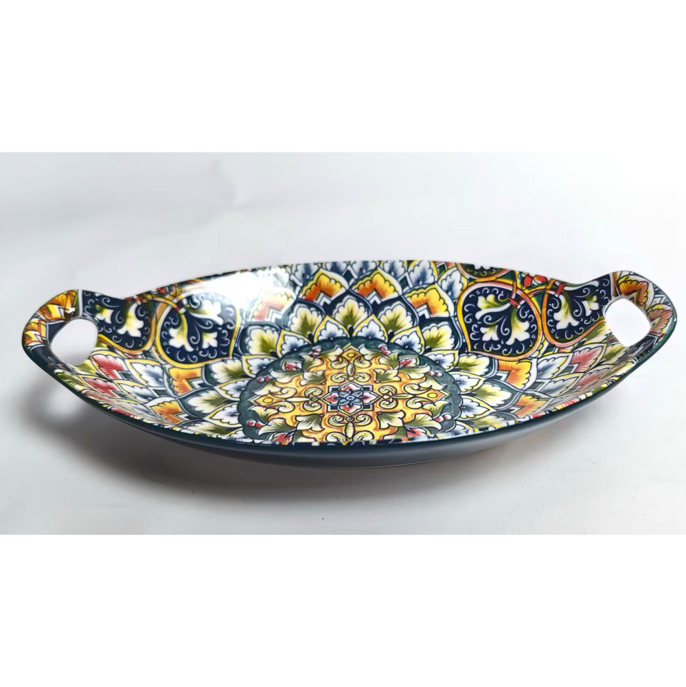 Блюдо с ручками 27х15х5,5см, тм MILLIMI Ориентал, керамика, арт.№ 824-315
