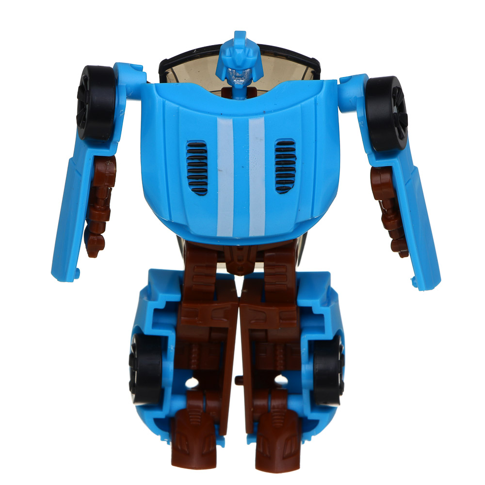 ИГРОЛЕНД Робот "Городские Автороботы", трансформируется в машину, ABS, 9х5х15 см, 6 дизайнов, арт.№ 296-120