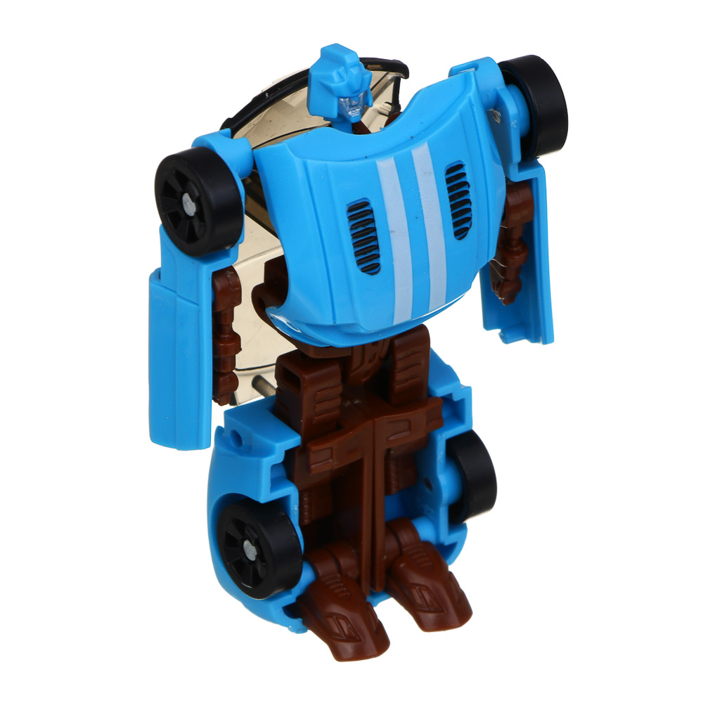 ИГРОЛЕНД Робот "Городские Автороботы", трансформируется в машину, ABS, 9х5х15 см, 6 дизайнов, арт.№ 296-120