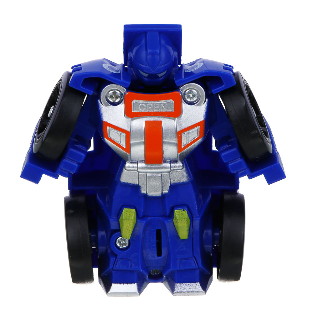 ИГРОЛЕНД Робот маленький, трансформируется в машину, ABS, 20х4,5х13, 4 диз., арт.№ 296-121