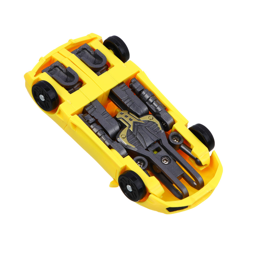 ИГРОЛЕНД Робот трансформирующийся "Герой города", высота 11 см,  ABS, 10,5х3,7х19 см, 4 дизайна, арт.№ 296-122