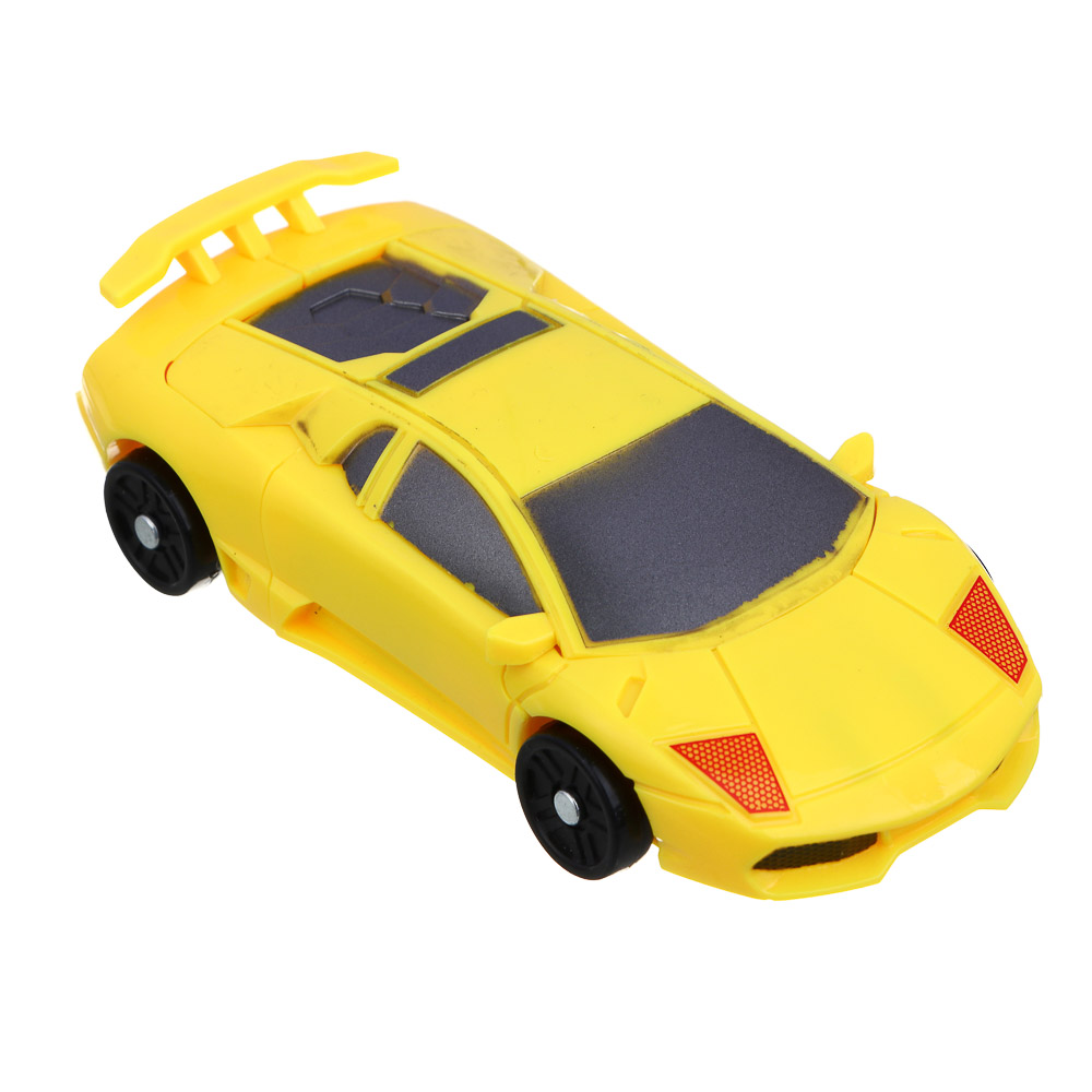 ИГРОЛЕНД Робот трансформирующийся "Герой города", высота 11 см,  ABS, 10,5х3,7х19 см, 4 дизайна, арт.№ 296-122