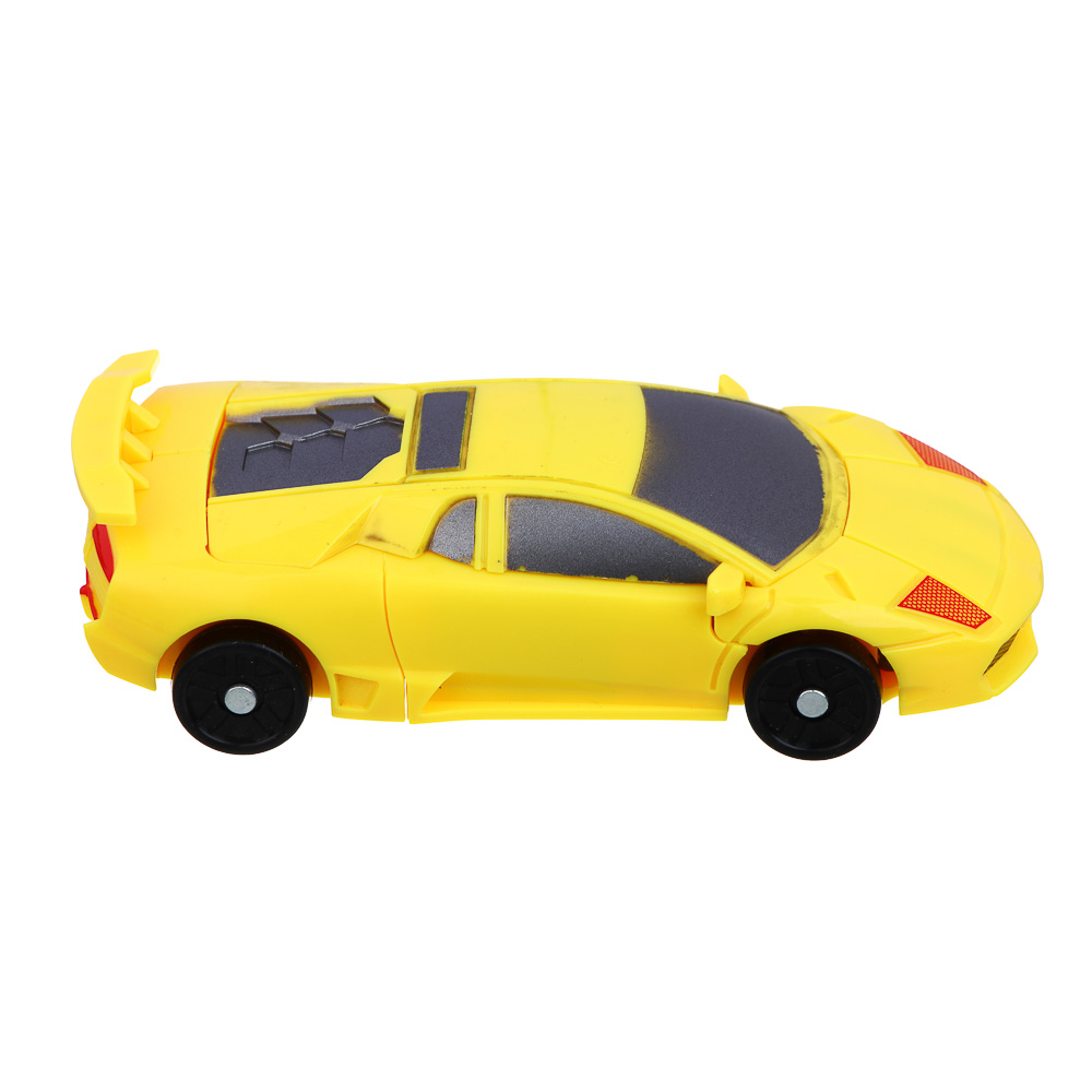 ИГРОЛЕНД Робот трансформирующийся "Герой города", высота 11 см,  ABS, 10,5х3,7х19 см, 4 дизайна, арт.№ 296-122