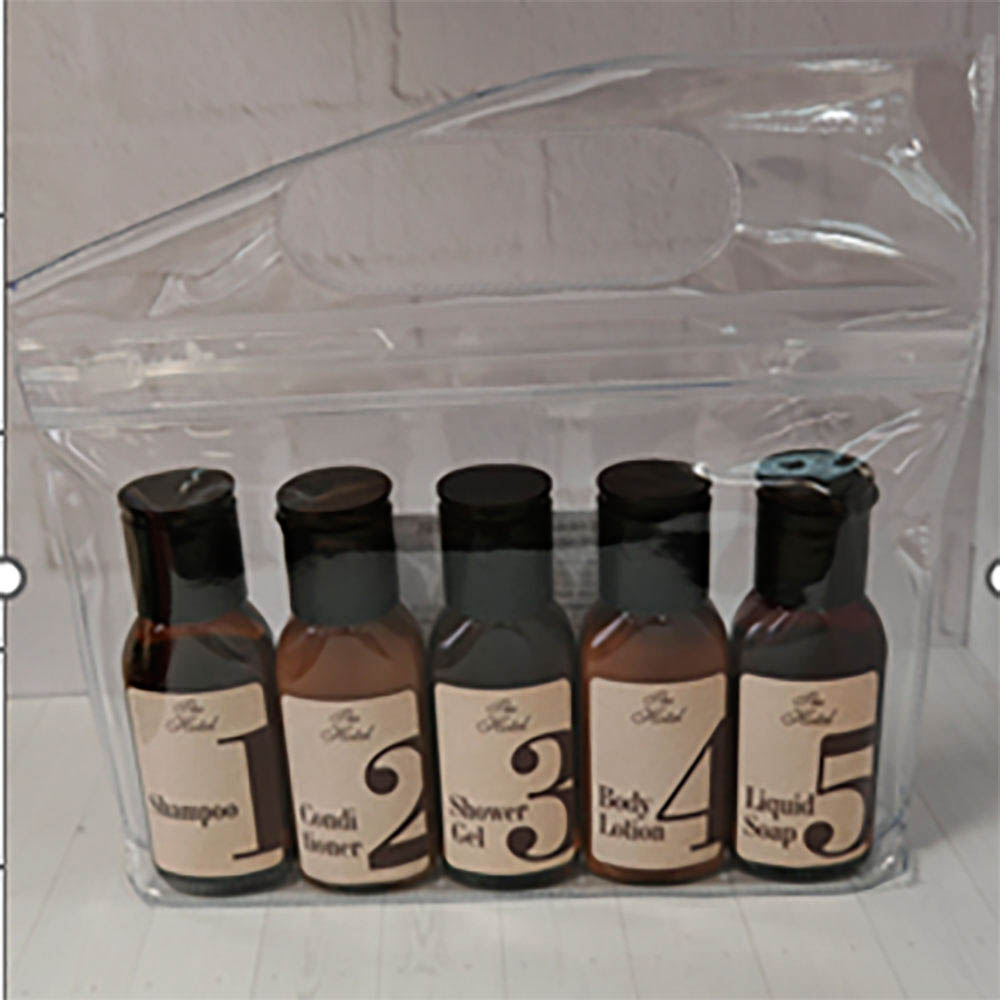 Дорожный набор THE HOTEL: шампунь+кондиционер+гель д/душа+лосьон+мыло жидкое, 5x30мл, арт.№ 950-003