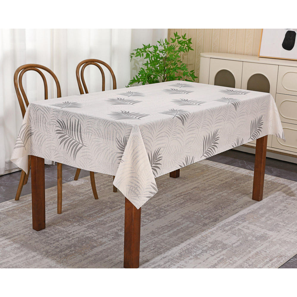 PROVANCE Люмен Скатерть ПВХ ажурная 137х140см, листья, арт.№ 479-312