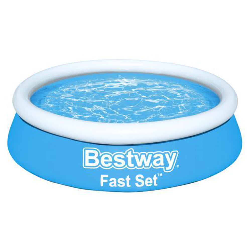 BESTWAY Бассейн надувной Fast Set, PVC, 183x51см, 57392 арт. 012-008 купить  в г. Алчевск - MPR-SHOP.RU