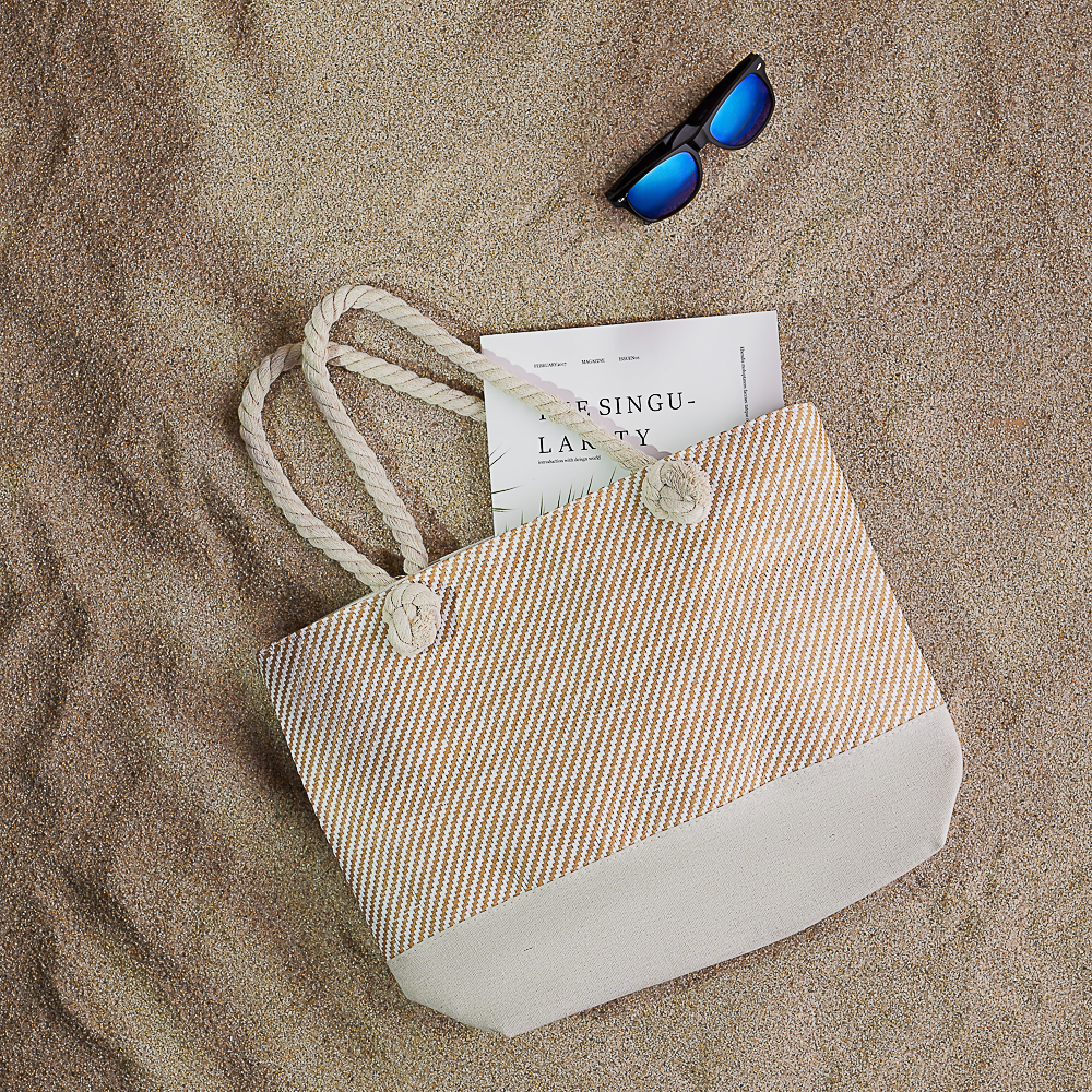 ЮL Сумка пляжная 44х33х11 см, 100% полиэстер, 3 цвета, арт.№ 337-048