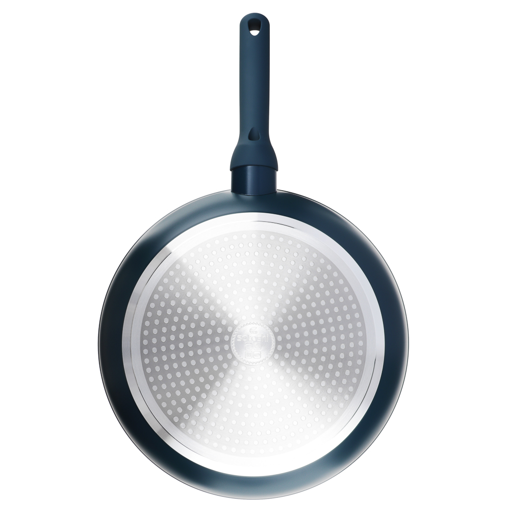 SATOSHI Ривьера Сковорода литая d28см, антипригарное покрытие мрамор, индукция, арт.№ 846-726