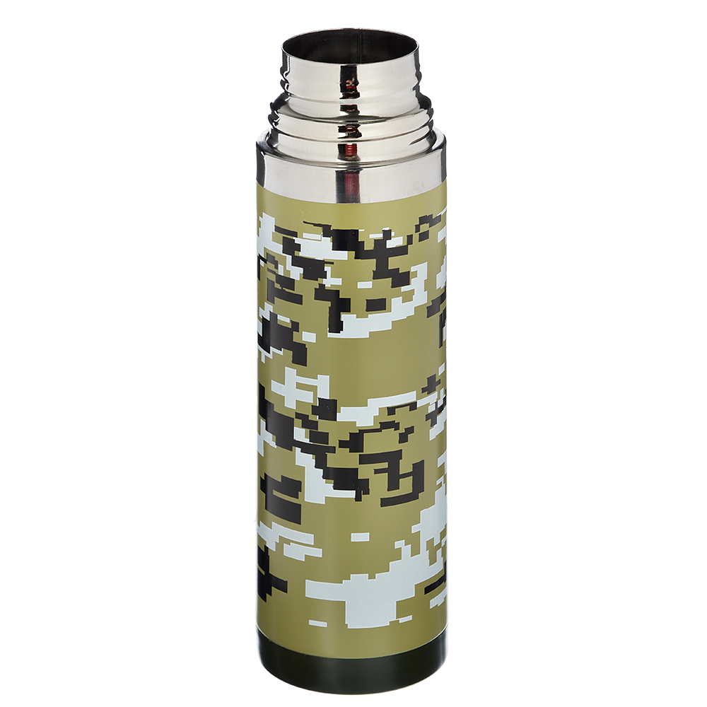 Термос "Хаки" 500мл, нерж.сталь, 3 дизайна, арт.№ 841-798