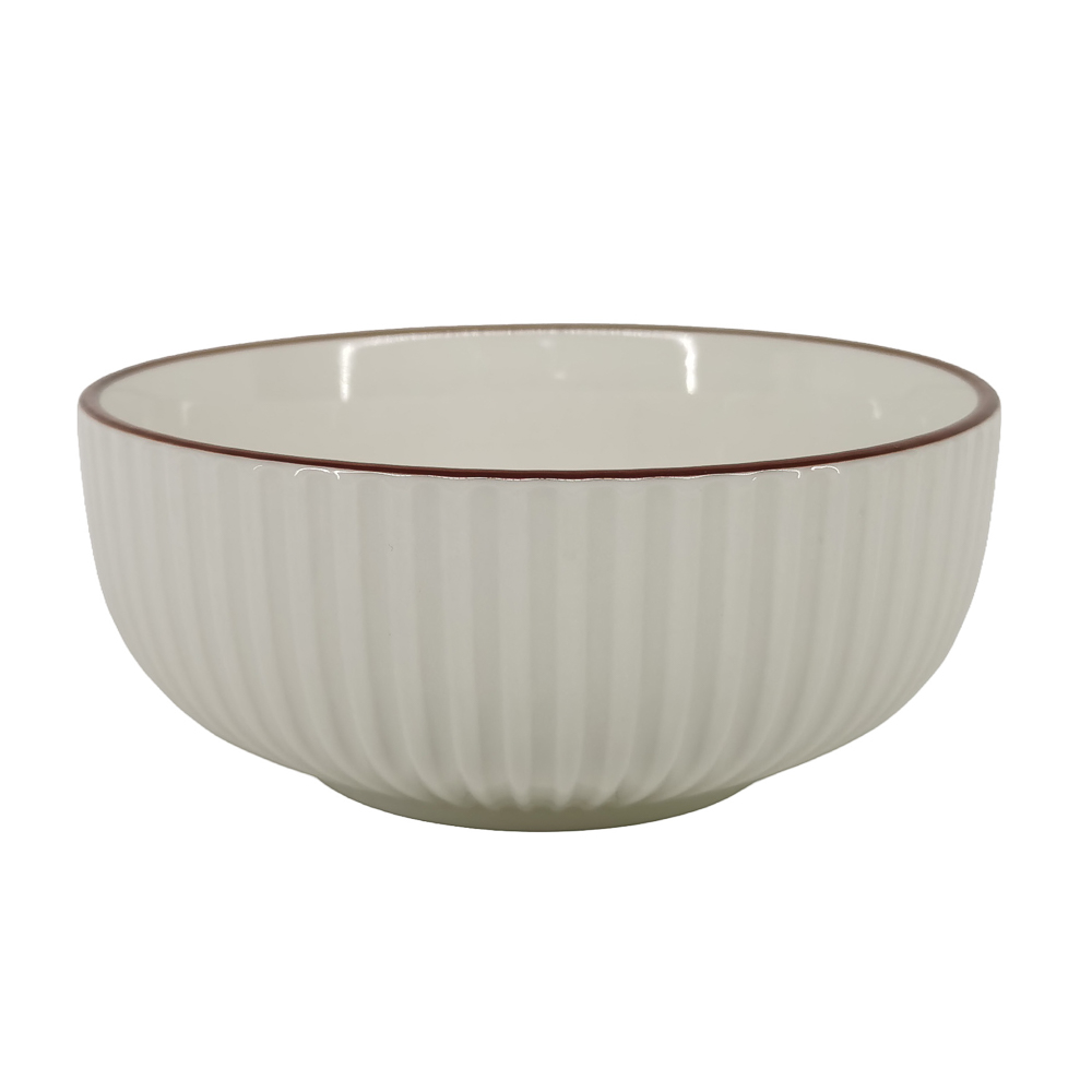 Салатник Парадиз тм MILLIMI, 600мл, фарфор, белый, арт.№ 816-241