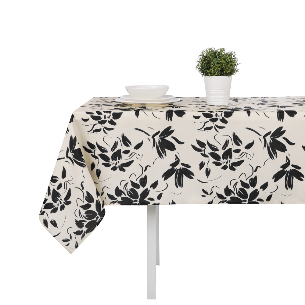 Скатерть текстильная 140x180 см PROVANCE Монблан, 100% полиэстер, арт.№ 435-189