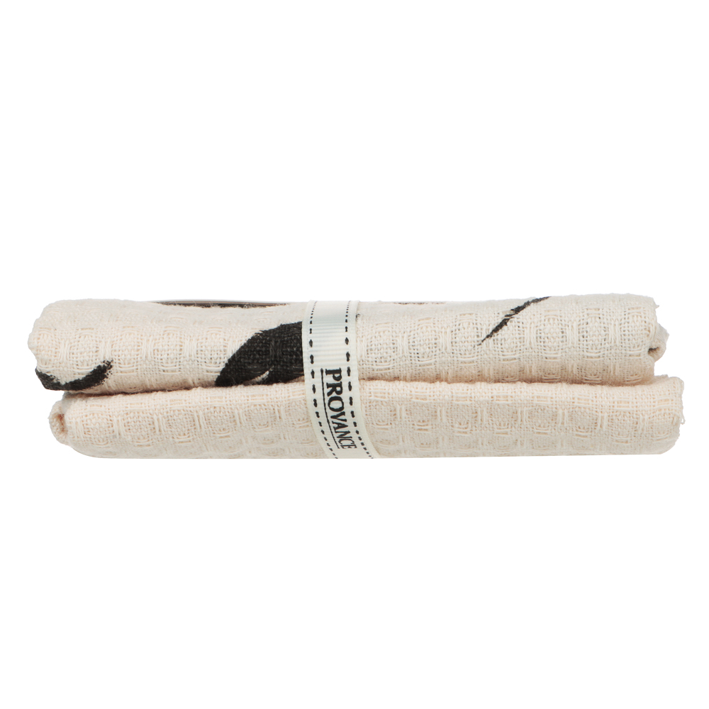 Комплект кухонных полотенец 40х60 см PROVANCE Монблан, 2 шт., 100% хлопок, арт.№ 434-203