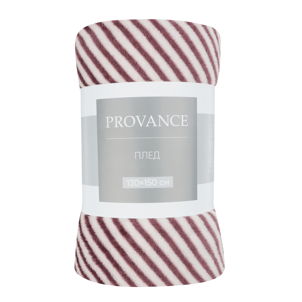 PROVANCE Хейзел Плед микрофибра, 130х150см, 180гр/м, 2 дизайна, арт.№ 486-191