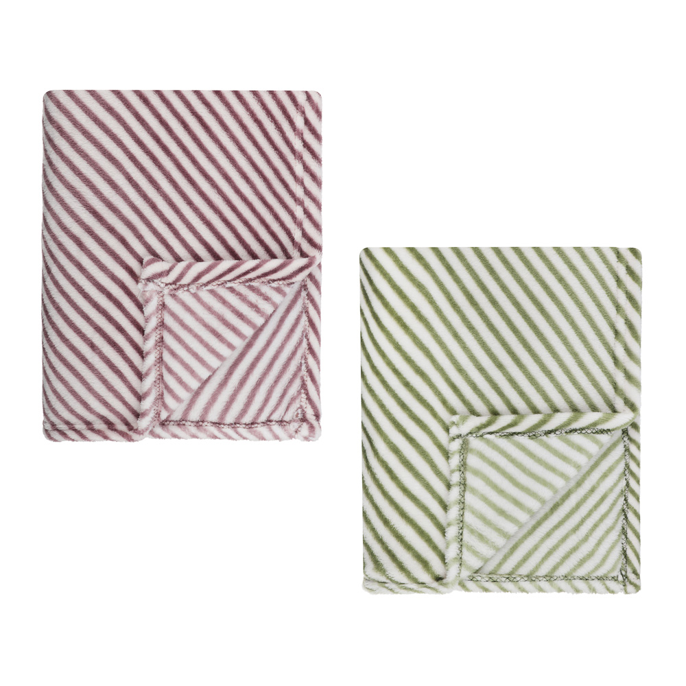 PROVANCE Хейзел Плед микрофибра, 130х150см, 180гр/м, 2 дизайна, арт.№ 486-191