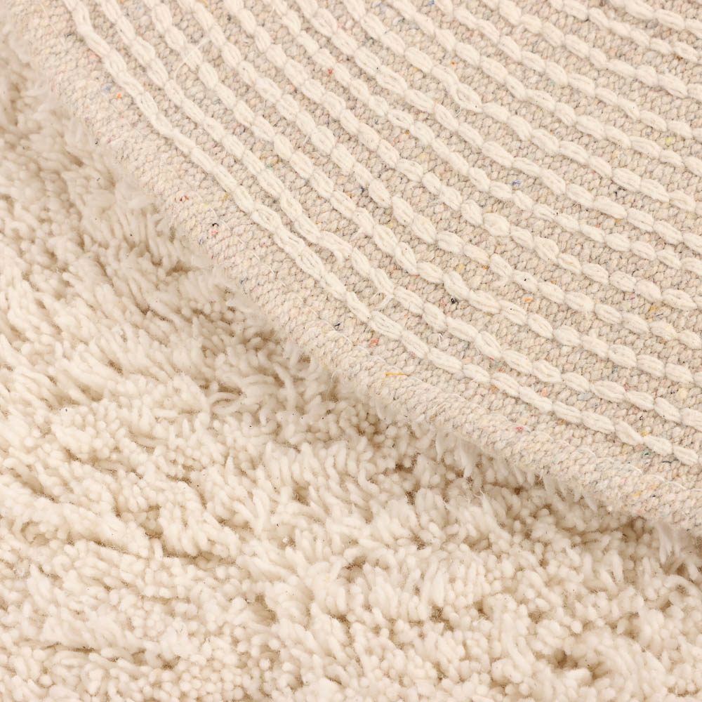 Коврик для ванной 40х60см овал TERNI кремовый, хлопок, SWM-6010-CRM-B, арт.№ 462-817