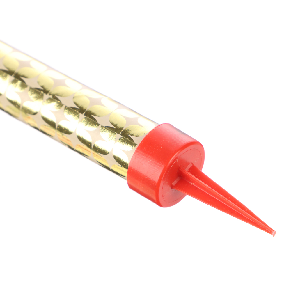 Фонтан свеча для торта, поток золотых искр 10-12,5см. 30сек. 4 шт, тм МАКСЭМ, арт.№ 506-252