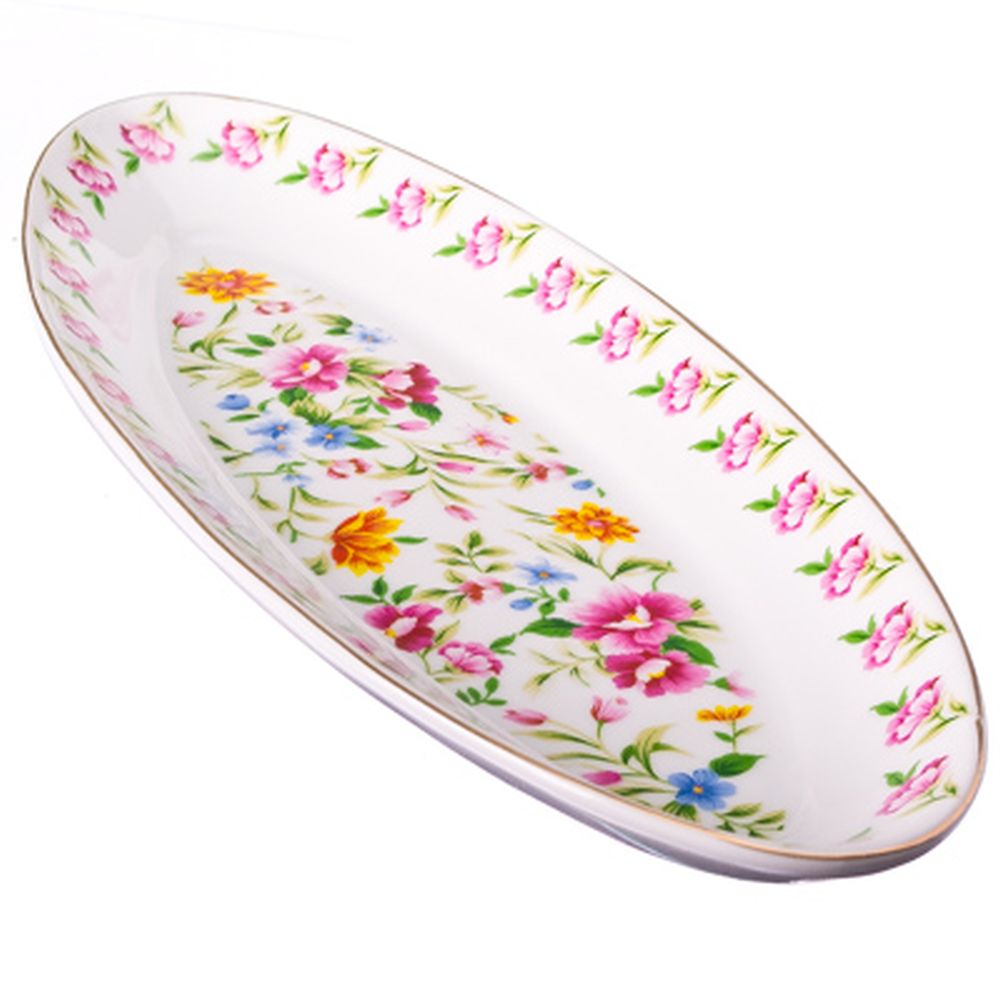 Летнее цветение Селедочница, 35см, фарфор, арт.№ 821-269