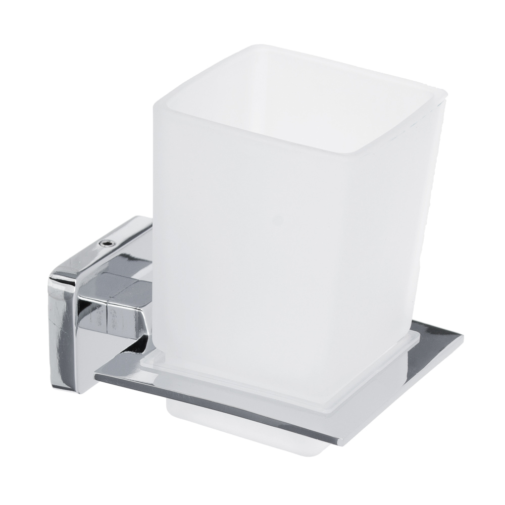 SonWelle Стакан для зубных щеток подвесной с креплением квадро, арт.№ 555-020