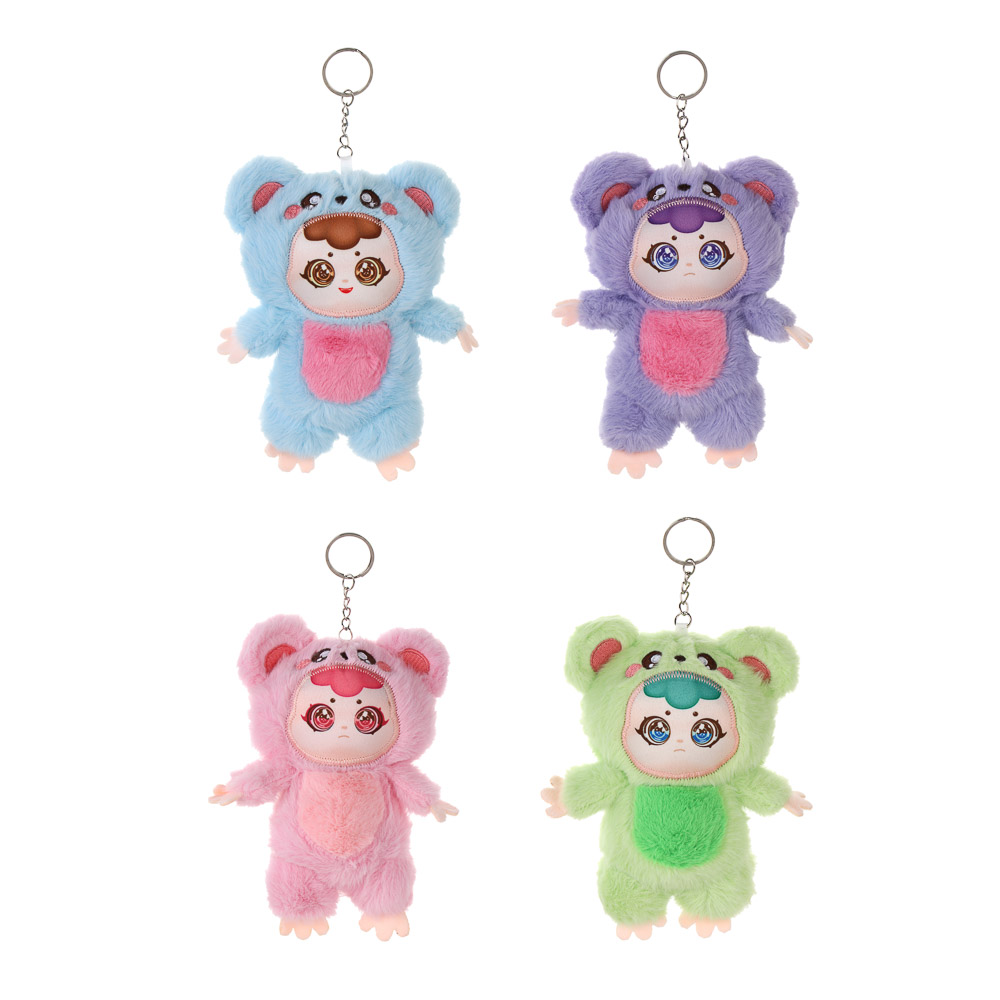 ИГРОЛЕНД Игрушка мягкая "Милёныш" 12 см, полиэстер, 4 вида, арт.№ 264-504