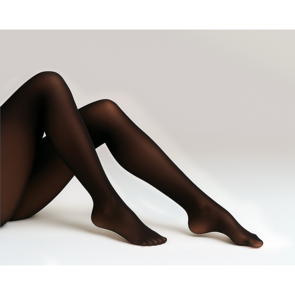 GALANTE NimbL Колготки утепленные с эффектом капрона 580D, 88% полиэстер, 12% спандекс, S/M, черный, арт.№ 048-132