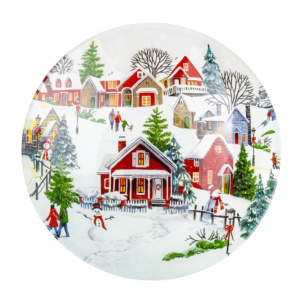 Скандия Салатник круглый, 18х4,5см, стекло, арт.№ 820-748