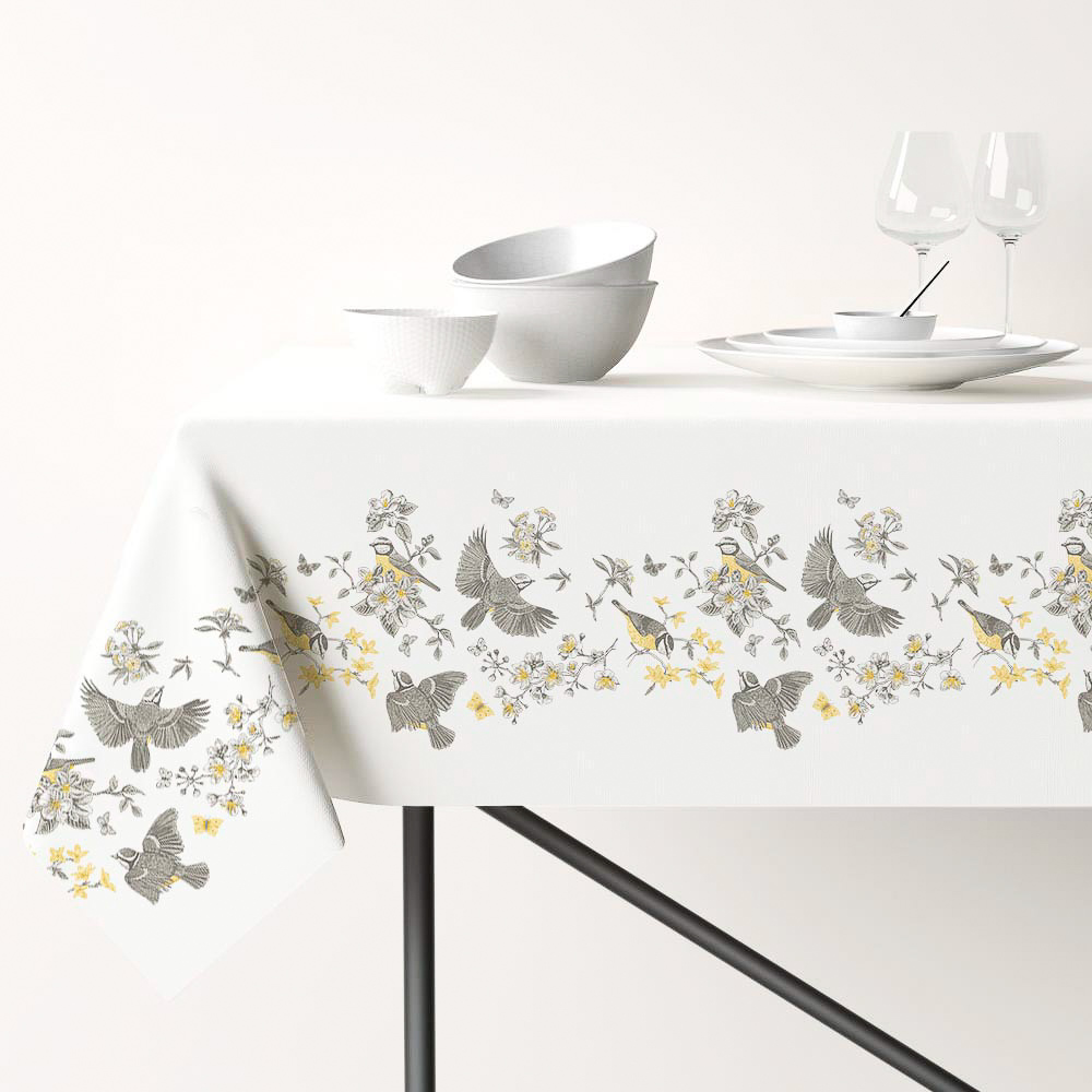 PROVANCE Люмен Скатерть текстильная 140х230см, 100% полиэстер, 2 дизайна, арт.№ 435-193