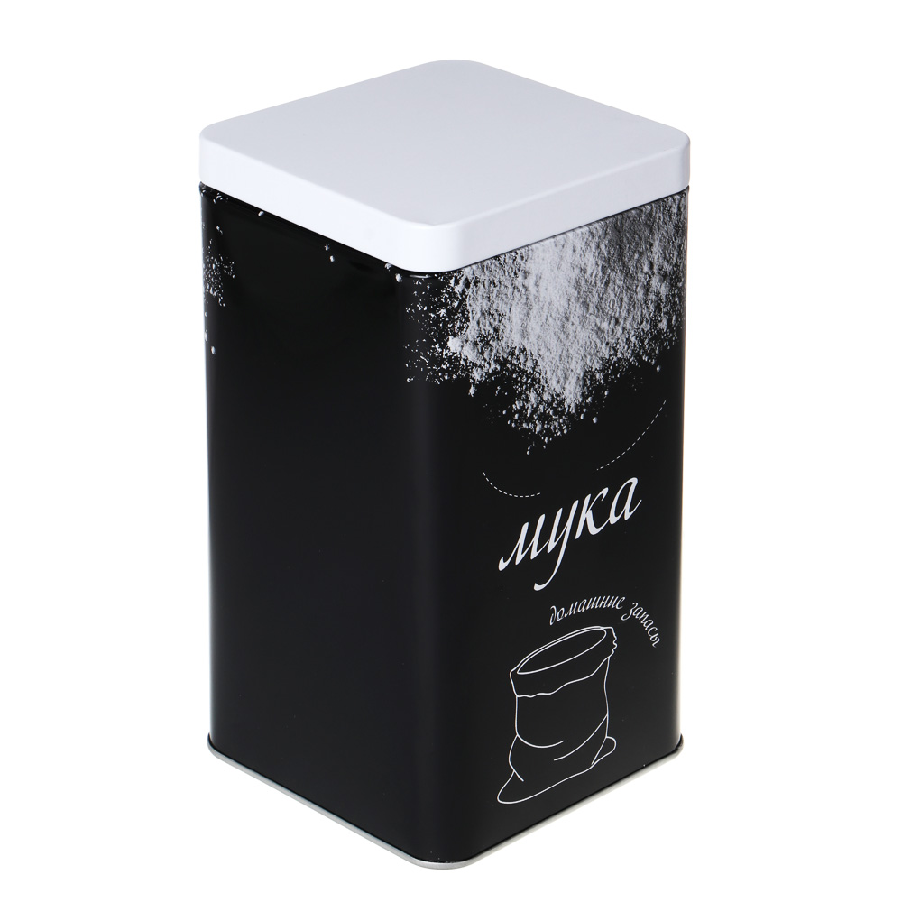 Банка для муки 17x10x10см, жесть, арт.№ 828-368