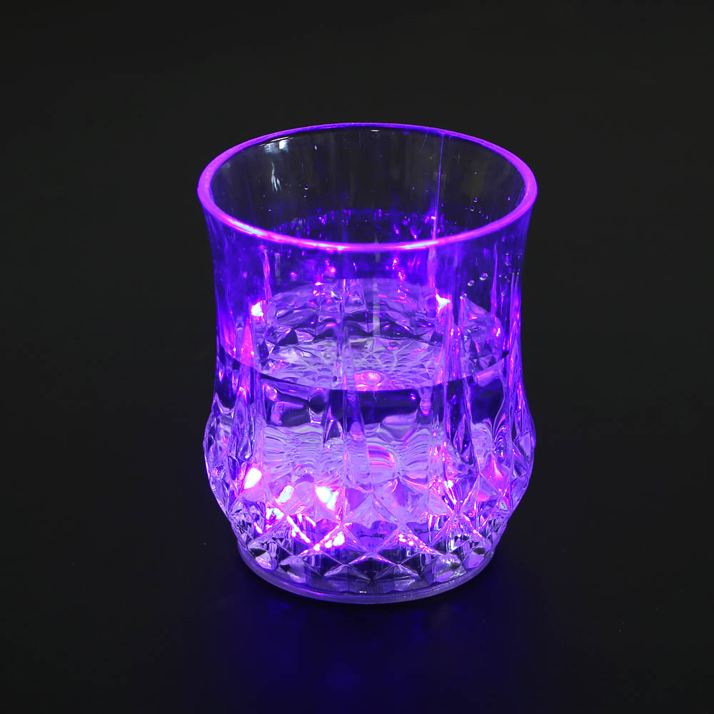 Стакан светящийся, 190мл, полистирол, 2хCR2016, арт.№ 531-093