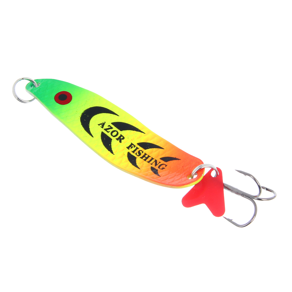 Блесна колеблющаяся тм AZOR FISHING, тип Циклоп, 18 гр., 5 цветов, арт.№ 145-111