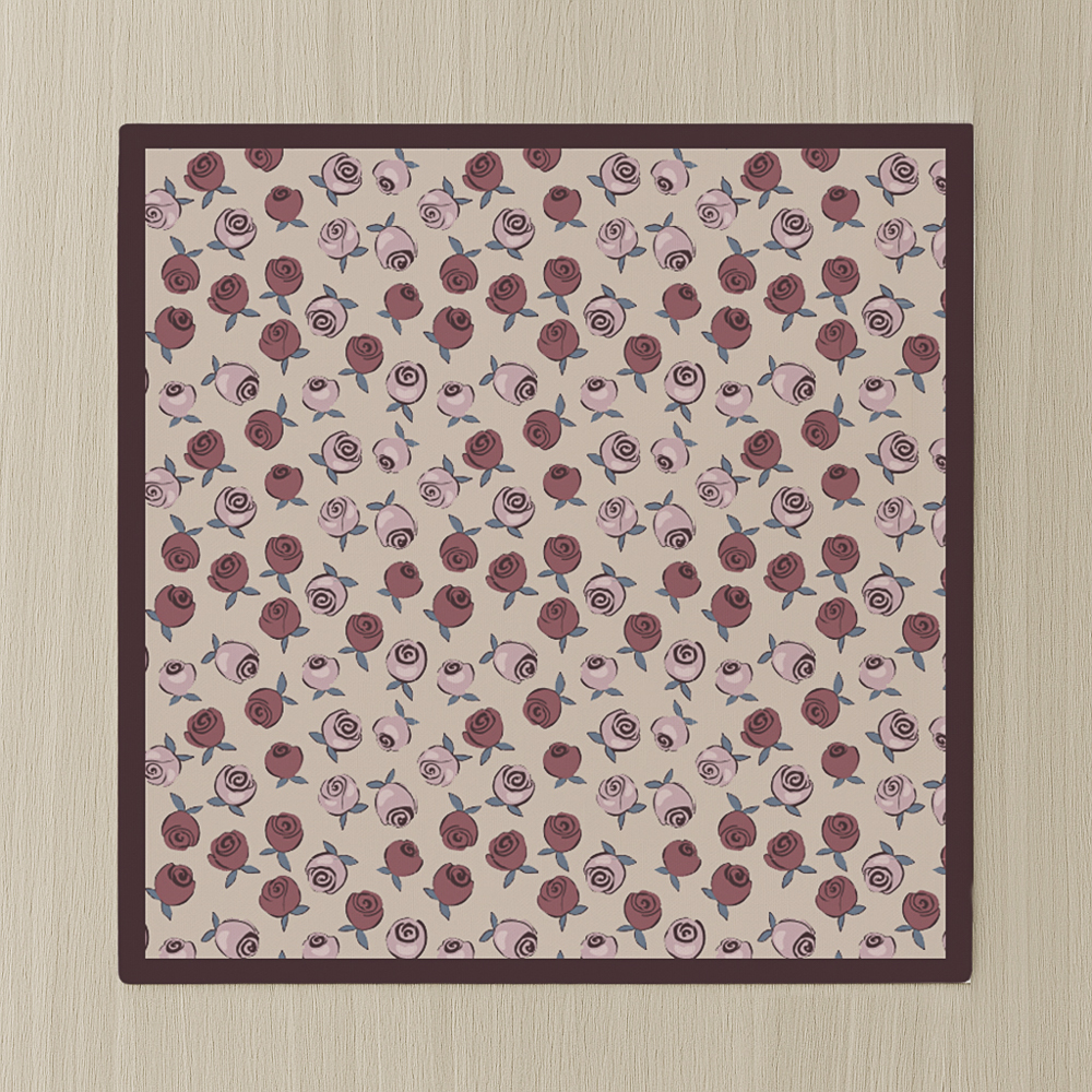 Салфетки текстильные 2шт тм PROVANCE Бургунди 33х33см, 140г/м2, 100% полиэстер, 2 дизайна, арт.№ 435-205