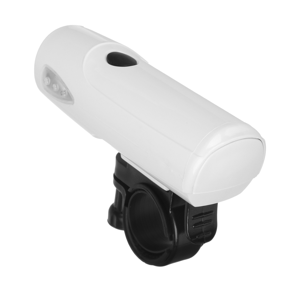 SILAPRO Фара велосипедная 3 режима, 1LED, 3xААА,  9х3х2.5см, пластик, 2 цвета, арт.№ 195-021