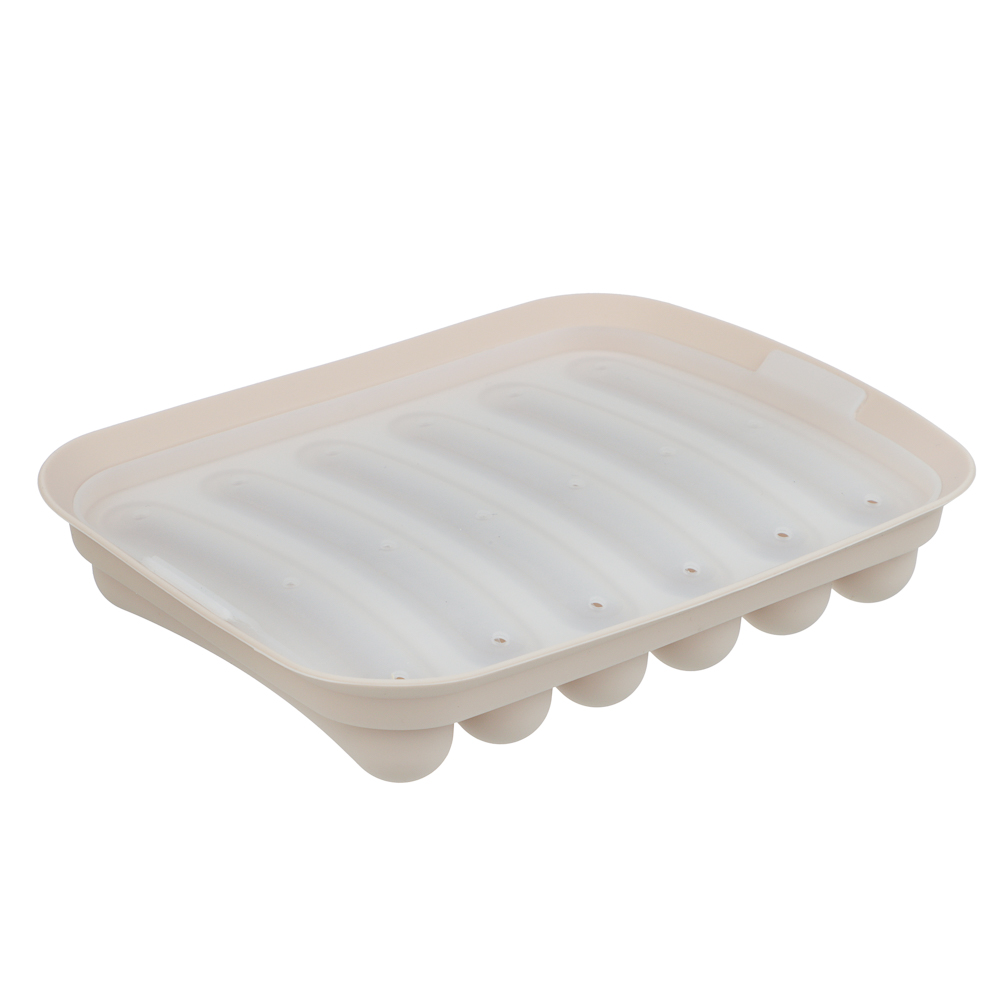 VETTA Форма для выпечки с крышкой 17х13см для сосисок, колбасок, кебабов, силикон, арт.№ 856-191