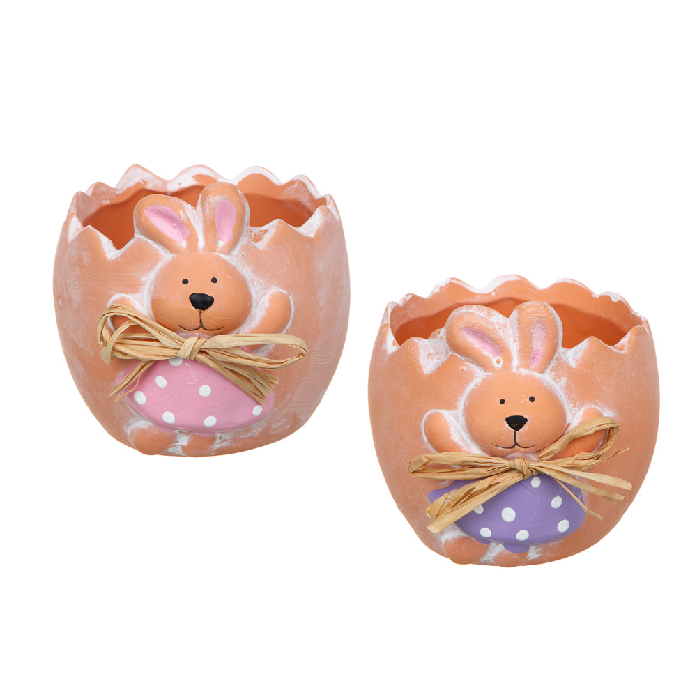 Подставка под яйцо, керамика, 8,5x7,5x8 см, 2 вида, арт.№ 514-013