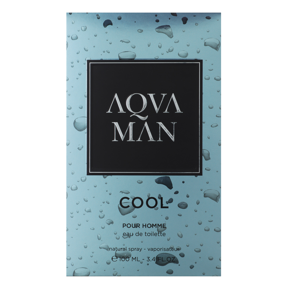 Туалетная вода мужская тм BELLERIVE AQVAMAN Cool, 100 мл, арт.№ 313-381