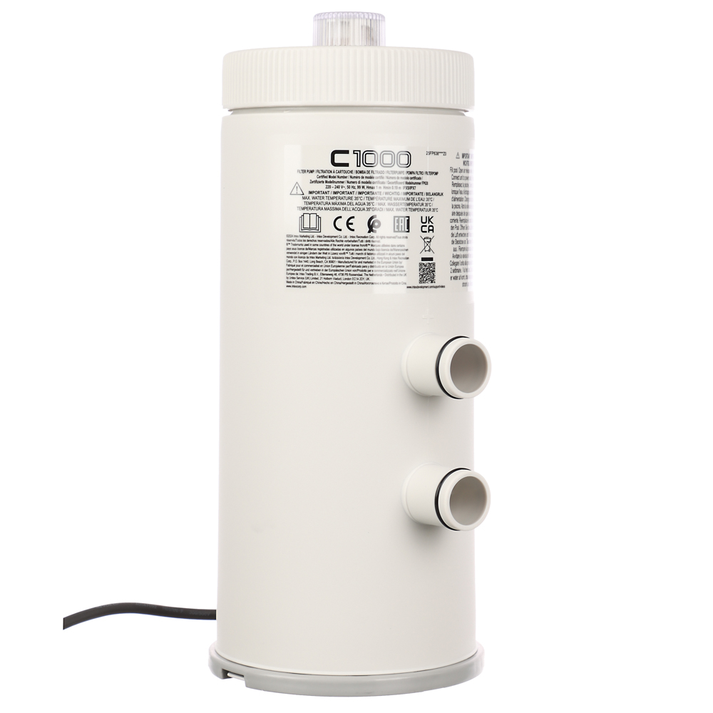 INTEX "Кристальная чистота" фильтрующий насос "C1000", 220V, 3785 л/час, картридж тип А, 26638, арт.№ 047-069
