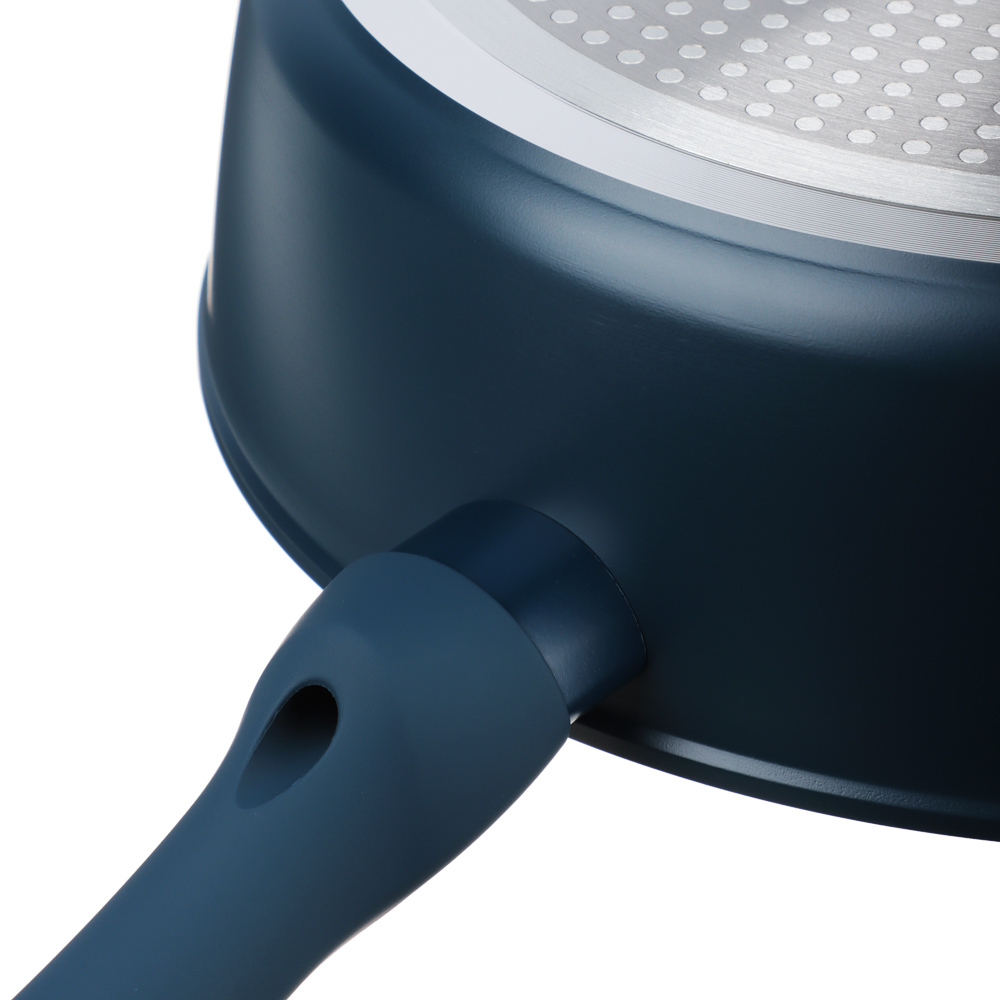 SATOSHI Ривьера Сковорода литая глубокая d28см, антипригарное покрытие мрамор, индукция, арт.№ 846-728