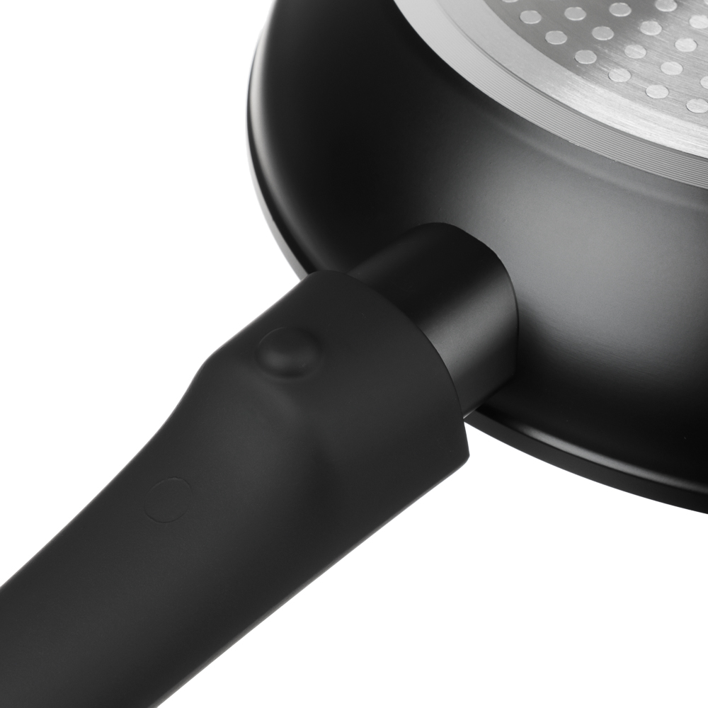 SATOSHI Оникс Сковорода литая d24см, антипригарное покрытие "мрамор", съемная ручка, индукция, арт.№ 846-729