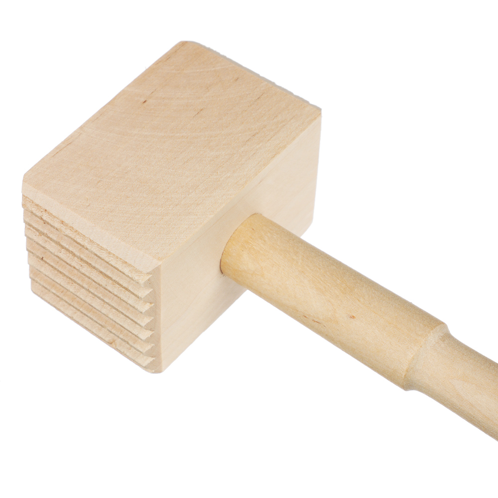 Молоток для мяса 30,8х7,2х5,1см, береза, арт.№ 883-126
