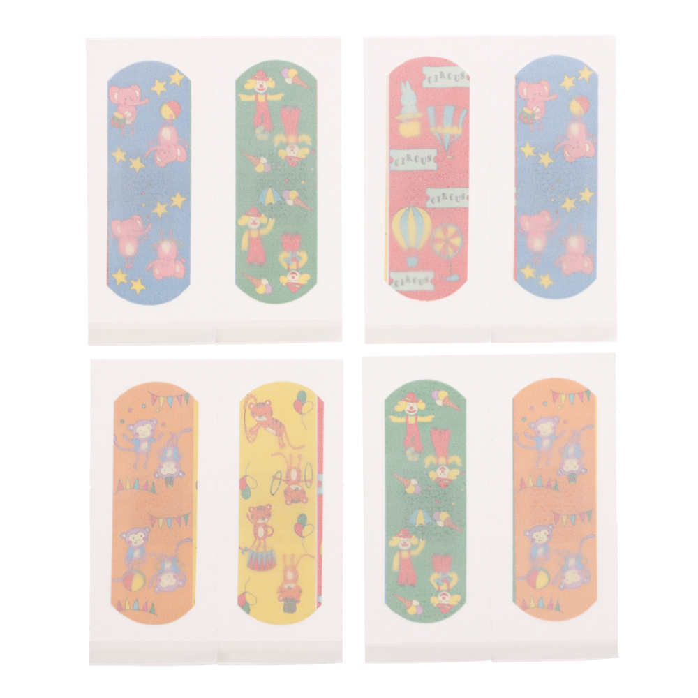 Лейкопластырь MASTER UNI "Детский Веселый цирк" бактериц,на полимер.осн,20шт, арт.№ 360-132