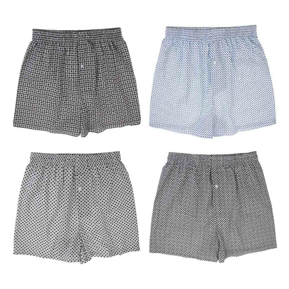 Трусы-боксеры мужские классика, р.58, тм GALANTE, 95%хлопок, 5%спандекс, разноцветный, НБ25-7, арт.№ 331-501