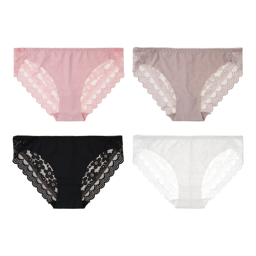 Трусы-слипы женские с декором, р.44, тм GALANTE, 95%вискоза, 5%спандекс, цвета в ас-те, НБ25-8, арт.№ 331-502