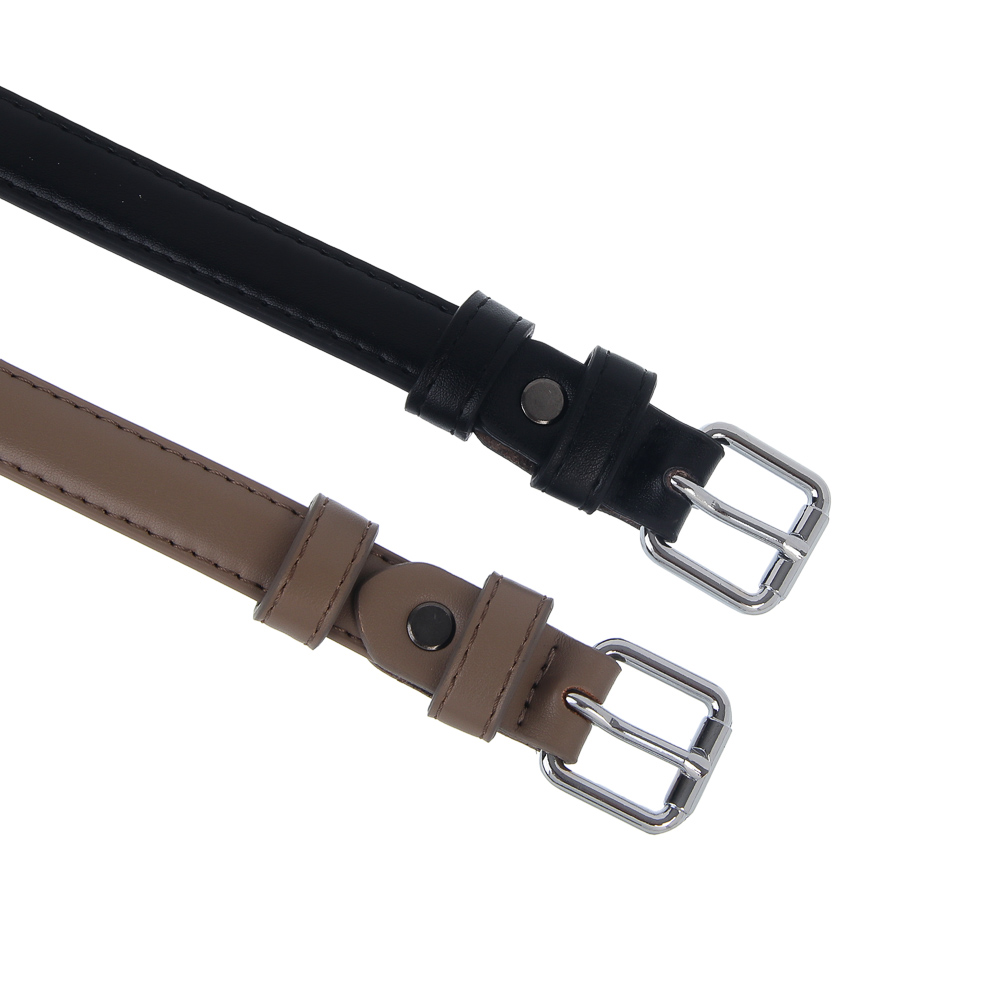 Ремень женский талийный с винтом тм ЮL Киара, ПУ, металл, ширина 2см, длина 110 см, 2 цвета, арт.№ 311-439