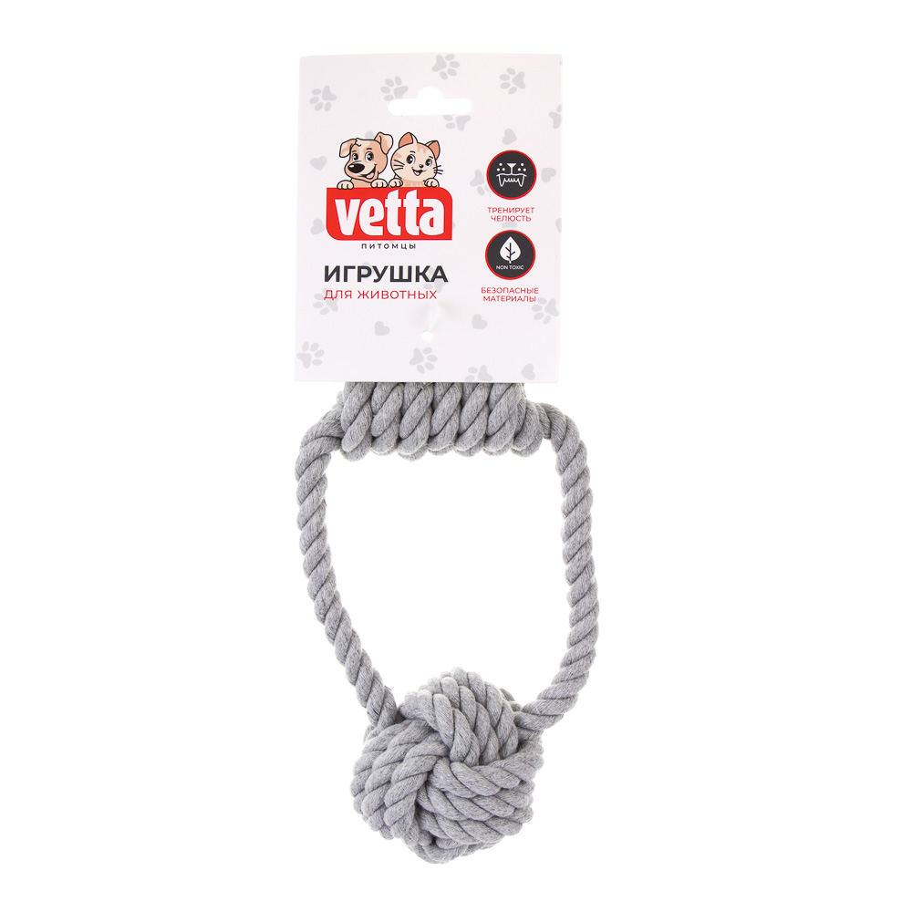 VETTA Игрушка для домашних животных, хлопок, 18,5х6,5 см, арт.№ 273-290