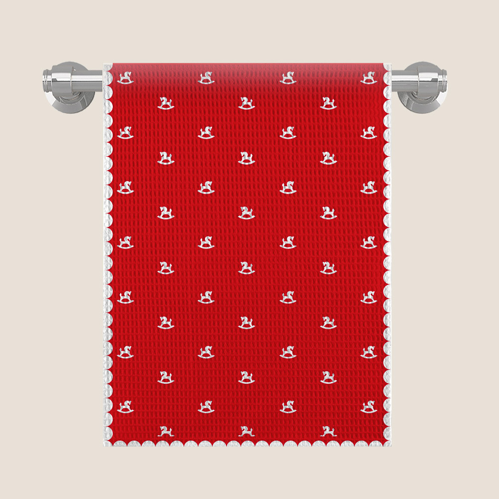 PROVANCE Красный конь Полотенце кухонное, 45х60см, 100% хлопок, арт.№ 492-301