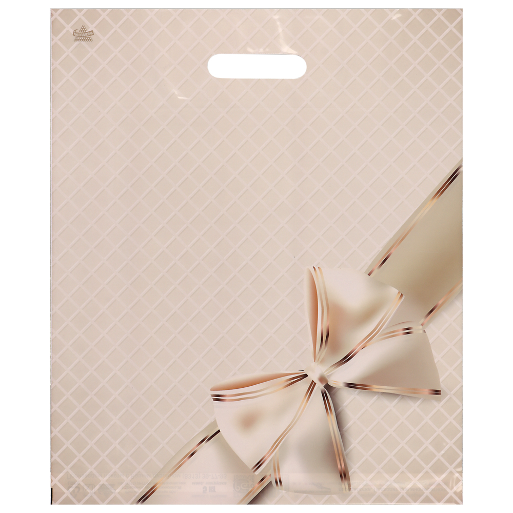 Пакет Изысканность-пакет вырубной, XL 45x38см, 60 мкм, ПВД, арт.№ 568-246