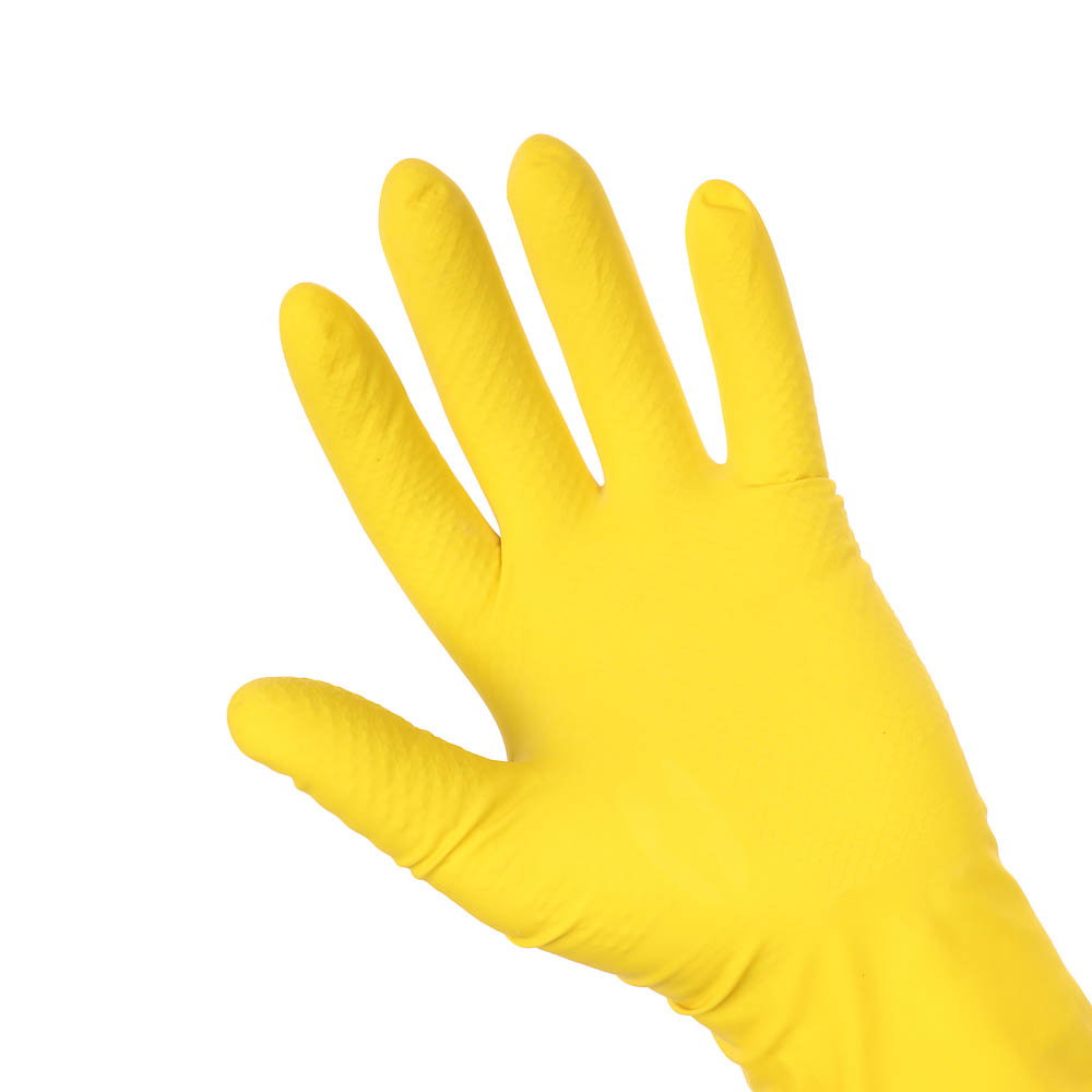 Перчатки хозяйственные тм Archdale, жёлтые в инд. упак. р. S, арт.№ 447-075