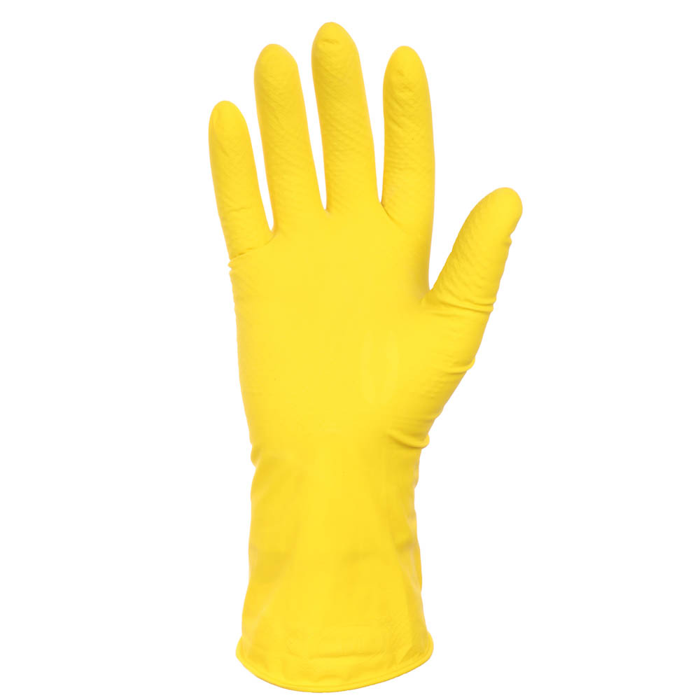 Перчатки хозяйственные тм Archdale, жёлтые в инд. упак. р. S, арт.№ 447-075