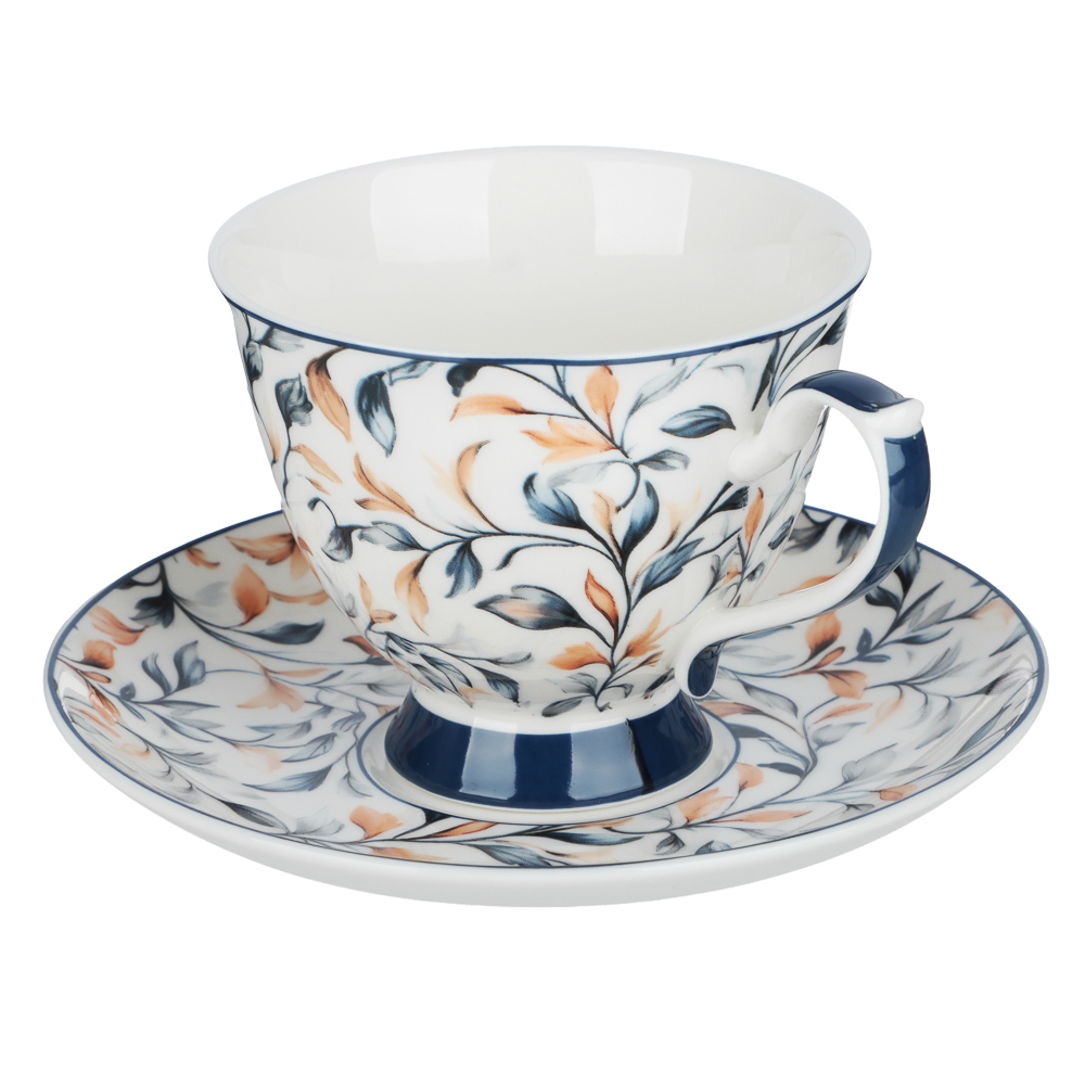 Набор чайный 2 пр., 220мл, MILLIMI, Алисия, фарфор, арт.№ 802-516