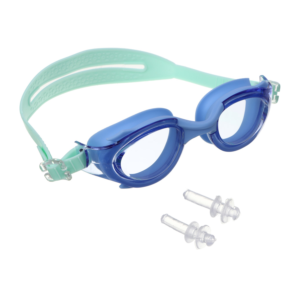 BY Русские Супергерои Очки для плавания 7+, PC, силикон, антипот, чехол, арт.№ 087-005